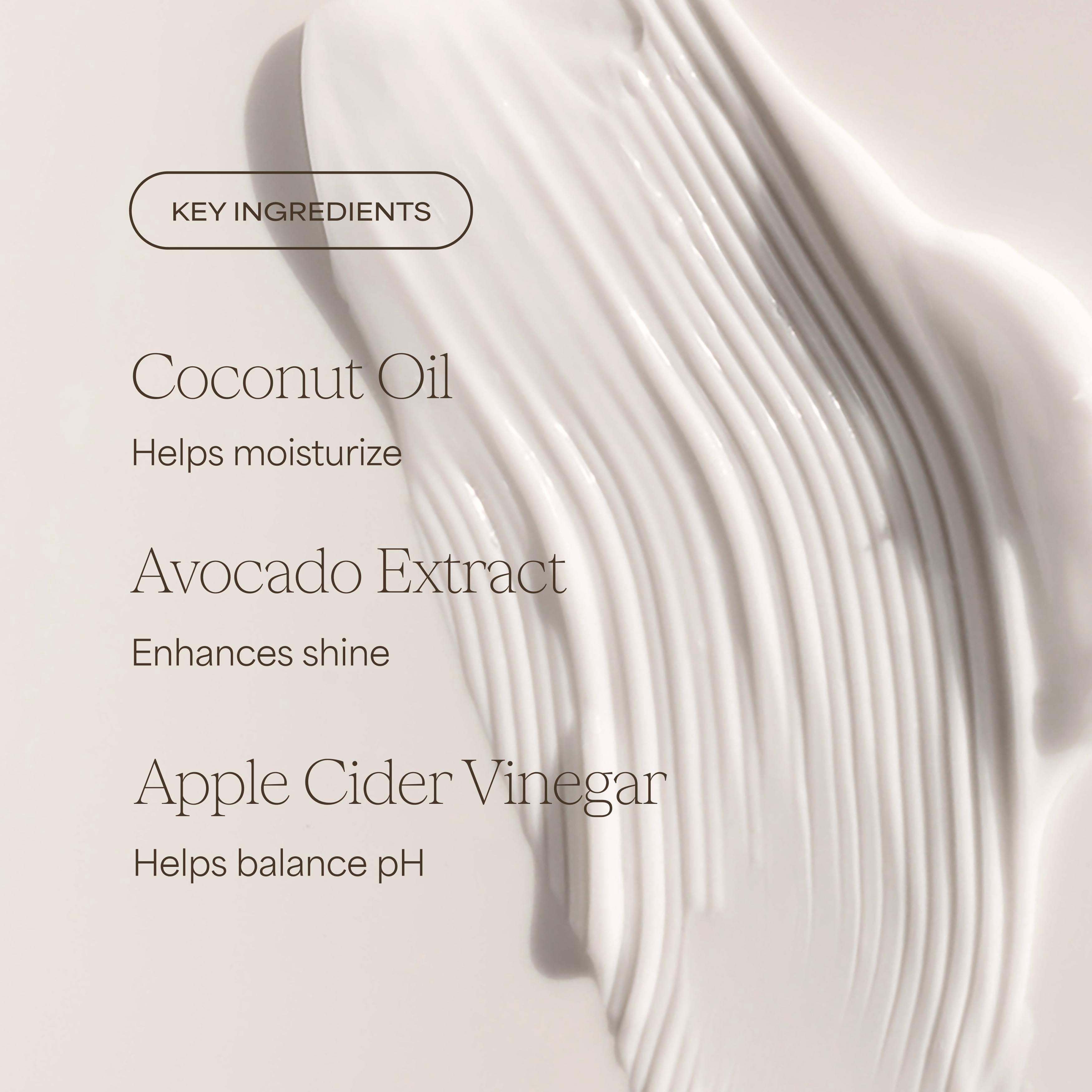 Raw Sugar The Mighty Curl Conditioner, Rosemary + Cider Vinegar, 16 fl oz