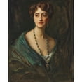 thumbnail image 2 of Philip Alexius de László 12x14 Gold Ornate Wood Frame and Double Matted Museum Art Print Titled - Viscountess Byng of Vimy, Nee Marie Evelyn Moreton (1917), 2 of 4