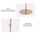thumbnail image 4 of Adjustable Hat Display Stand, Multifunctional Portable Stainless Steel Hat Rack Stand, Non Slip Stable Vintage Wig Holder Display for Helmet Cap Wig Hat Storage, 4 of 7