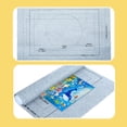 thumbnail image 2 of Tignapoo Felt Puzzle Storage Mat for 3000 Pieces - 40x55 Inches - Gray Edition, Efficient Puzzle Organizer with Scaled Surface, Portable Design with Storage Bag and Elastic Bands, Ideal for, 2 of 7