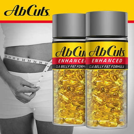 AbCuts Enhanced CLA Belly Fat Formula, 120 (Best Way To Reduce Belly Fat Naturally)