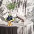 thumbnail image 6 of UPOUART Golden Metal Fruit Plate 1Pack High Base Design for Home and Shop Use, 6 of 8