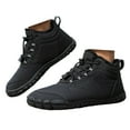 thumbnail image 2 of KELINFONG Men's Snow Boots Women's Winter Barefoot Shoes Hiking Boots Wide Toe Box High Top Ankle Booties, 2 of 7
