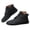 Black, variant on Men's Women's Winter Snow Boots Slip on Warm Barefoot Hiking Boots Minimalist Ankle Booties