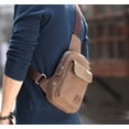 thumbnail image 1 of Vintage Men Canvas Satchel Casual Cross Body Handbag Messenger Shoulder Bag, 1 of 5