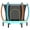 orange-bule, variant on Heromate 60" Fitness Trampoline, 220 lbs Weight Capacity Rebounder, with Bungees, U Shape Adjustable Foam Handle, Pink-Blue