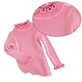 thumbnail image 3 of Laklulu Suéter de cuello alto tipo túnica de color liso con cuello alto para niños, 3 of 5