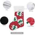 thumbnail image 3 of Coolnut Christmas Stocking Personalized Christmas Large Candy Stocking Hanging Gift Xmas Stockings Decoration 2PCS for Family Holiday Party Ornaments Decor Fireplace, 3 of 7