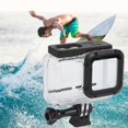 thumbnail image 1 of Peahefy PC Sports Camera 60M Waterproof Shell Underwater Housing Diving Protective Case For Insta360 ONE R 4K Sports Cameras, 1 of 8