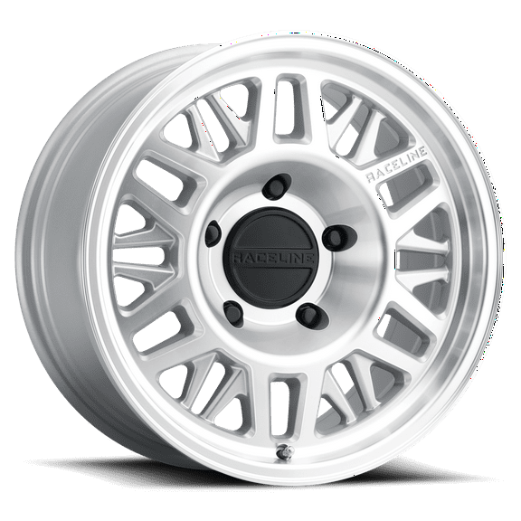 Raceline 451MC-RYNO 17" Cast Aluminum Wheel, RYNO TR MACHINED CC 17X8.5 6X139.7 0mm Fits select: 2015-2018 CHEVROLET SILVERADO K1500 LT, 2014 CHEVROLET SILVERADO K1500