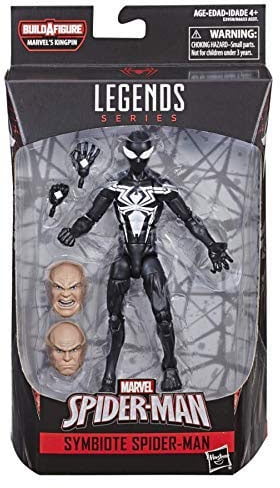 symbiote spiderman action figure