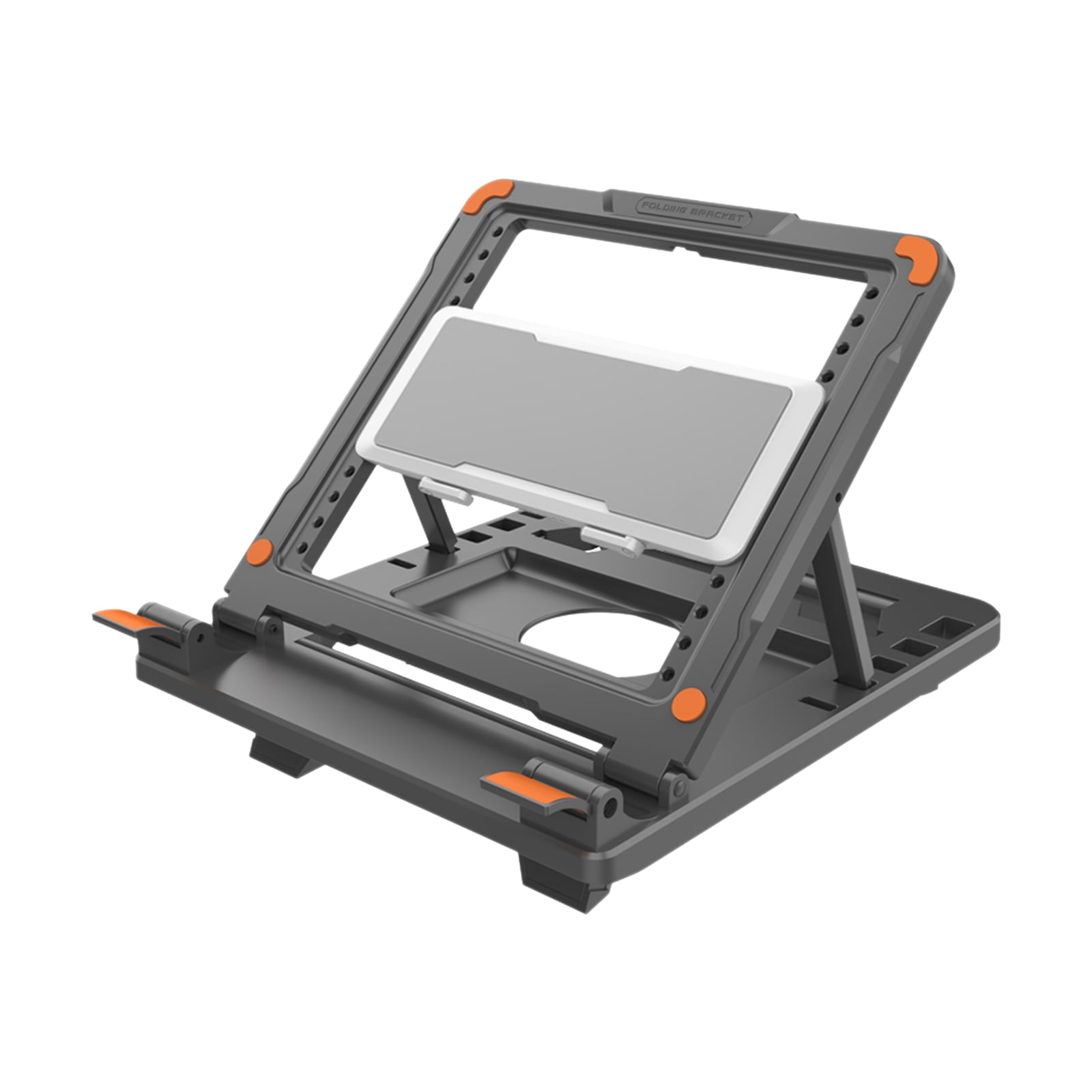 Laptop Stand With Cooler Foldable Notebook Riser Desktop Adjustable