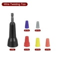 thumbnail image 3 of Wire Twisting Spinner,Wire Twisting Tool with 1/4" Chuck,1pcs Wire Twisting Tool 70pcs Wire Caps Black, 3 of 6