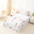 thumbnail image 5 of Manfei Bow Knot Ribbon Twin Sheets,Cartoon Goblet Print Bedding,3-Piece,1 Flat Sheet,1 Fitted Sheet and 1 Pillowcase, 5 of 6