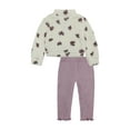 thumbnail image 2 of Wonderluxe Baby Girls' Teddy Fleece Pullover, Legging and Headband Set, 3-Piece, Sizes 0/3M-24M, 2 of 13
