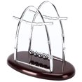 thumbnail image 4 of Bola de péndulo de escritorio, bola de equilibrio oscilante de acero inoxidable educativo interesante exquisita para la oficina para la escuela para nios para el hogar Unbranded 3115210249411, 4 of 8