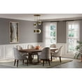 thumbnail image 2 of Progress Lighting, Canopy Accessory, 3 Lights, Pendant, Brushed Bronze, Round., 2 of 8