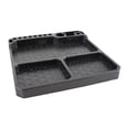 thumbnail image 1 of Bandeja de herramientas de silicona con soporte para tornillos, tapete de 3 compartimentos, placa de almacenamiento multiusos, bandeja para piezas con, 1 of 8