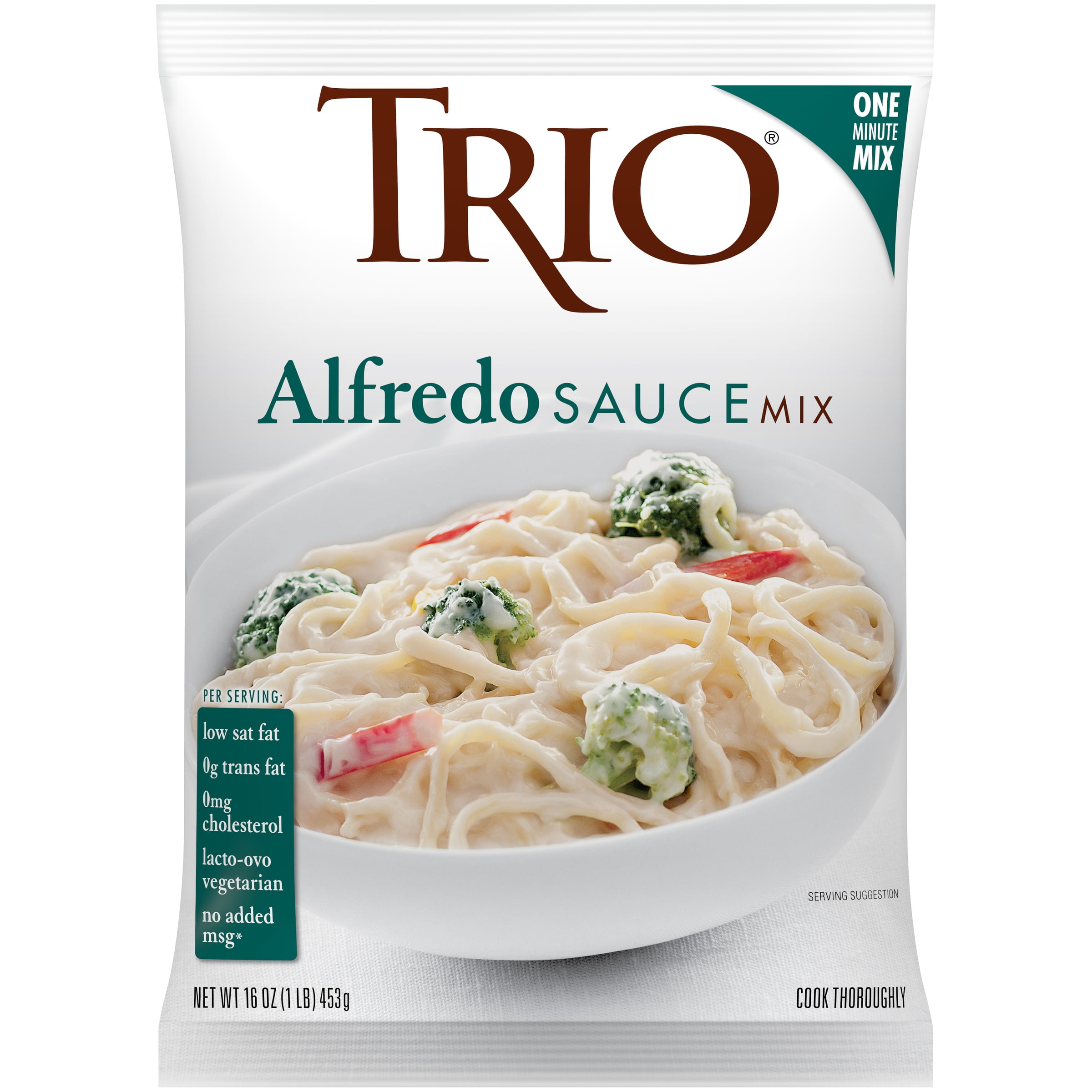 TRIO Alfredo Sauce Mix 16 oz. Bag