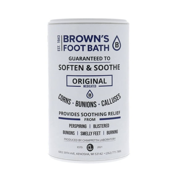 Brown's Original Medicated Foot Bath (8oz)