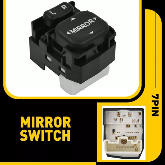 for Toyota Tacoma 2005-11 Mirror Control Switch 84870-08010 84870-34010