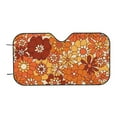 thumbnail image 7 of Fotbe Hippie Flower Car Windshield Sunshade | Sun Visor Protector Front Window Shade, Keeps Out UV Rays, Keeps Your Vehicle Cool-Small, 7 of 7