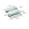thumbnail image 4 of 2 pcs Spring Hinges , 100mm , 304 Stainless Steel Double Action for Swing Doors Self Closing Hinge , Spring Loaded for Cafe and Saloon Door, 4 of 4