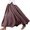Pink, variant on Wdgfv Women Bohemian Cotton Linen Double Layer Elastic Waist Long Maxi Skirt