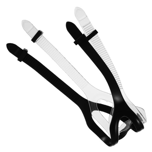 Clispeed Silicone Diving Goggle Straps Comfortable Universal Fit 2Pcs