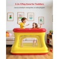 thumbnail image 2 of Castillo inflable QPAU 3 en 1 para niños pequeños con piscina de pelotas, 2 of 7