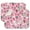Berry S, variant on 2 Pack Peach Print Kitchen Drying Mats Super Absorbent Microfiber Dish Drying Mat, Heat Resistant & Foldable Countertop Pad for Dishes Kawaii Fruit Aesthetic Design (Pink, 18"x16")