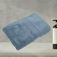 thumbnail image 2 of Unique Bargains 1 Pc Cotton Bath Towel Absorbent Cotton Towel 27.56"x55.12" Blue, 2 of 7