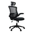 thumbnail image 5 of Techni Mobili Executive High Back Office Chair with Headrest in Black RTA-80X5-BK, 5 of 8