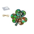 thumbnail image 2 of weibbin St Patrick's Day Sign Shamrock Wooden Hanging Sign Wood St Patrick's Day Wreath Farmhouse St Patrick's Day Front Door Decor Irish Home Door Decoration Lucky Clover Wall Pediments, 2 of 9