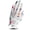Wine, variant on Golf Gloves Women Left Right Hand Leather with Ball Marker Value Pack, Colored Glove for Ladies Right Left Handed Golfer All Weather Grip