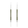 thumbnail image 1 of facefd 2pcs Splicing Tool Set Rotating Rigs Drill Hooks Tool Tools Needle Aluminum Alloy Multi-use Accessories Silver Green, 1 of 6