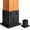 4x4 Post Base--2Pack, variant on 6 Pair Joist Hanger for 2x4, 45° Degree Louver Brackets, Black Powder Coated Face Mount Joist Hangers, Hurricane Ties for Rafters,Tie Brackets for Floor Deck and Ceiling Joists