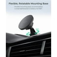 thumbnail image 3 of WWS-iTap Support de Téléphone Magnétique à Montage Affleurant pour Voiture avec Anneau Magnétique Adaptateur. Compatible avec MagSafe, iPhone, et Téléphone Intelligent Android., 3 of 4