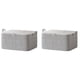 thumbnail image 1 of 2X Bolsa de almacenamiento con cremalleras no tejidas Cesta de almacenamiento de colchas para mudanzas Bolsa de almacenamiento de ropa de viaje de gran capacidad, 1 of 6