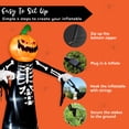 thumbnail image 6 of Joyfy 9 ft Halloween Inflatables Pumpkin Skeleton Decorations with Built-in LED Lights,Large Blow Up Decoration for Yard Lawn Garden Indoor Outdoor, Pumpkin Skeleton Inflatable Decoration, 6 of 9