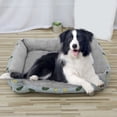 thumbnail image 5 of CuiLiyq Washing Machine Washable Dog Bed, Soft Plush Rectangle Sleeping Pet Mat for Small Medium Dogs Cats Puppy, Comfortable Couch Sofa Bedroom Indoor Use (17.7" x 11.8", A), 5 of 6