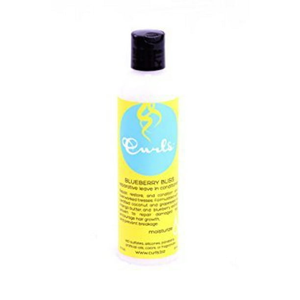 CURLS Blueberry Bliss Reparative Leavein Conditioner 8.0 oz bottle Pack of 2 CURLS Blueberry Bliss Reparative Leavein Conditioner 8.0 oz bottle Pack of 2