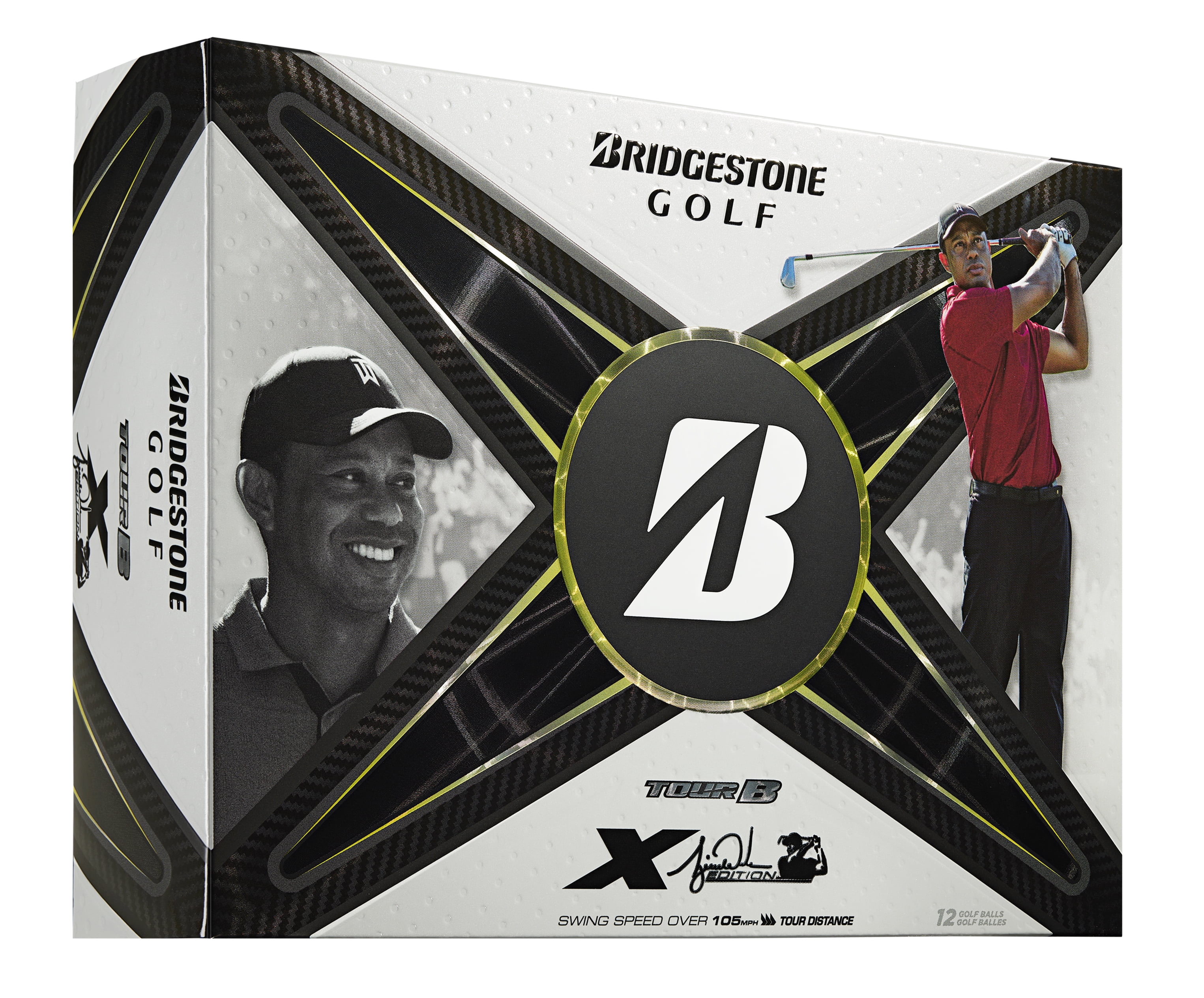 BridgestoneGolf 2024 Tour B X TW Golf Balls 1-Dozen