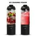 thumbnail image 4 of FitRx Rocket Electric Smoothie Blender Bottle, Rechargeable Portable Personal Blender, 18oz., Black, 4 of 14