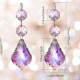 thumbnail image 2 of 20pcs 38 Mm Leaf Chandelier Crystals Chandelier Pendants Parts Beads Ornament Crystal Hanging Ornam, 2 of 5