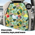 thumbnail image 5 of Naloa Avocado 2Pcs Anti-Kick Back Seat Cover Kick Mat, Car Seat Protector with 3 Storage Pockets, 5 of 8