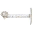 thumbnail image 1 of Wall Mounted Hat Hooks Multifunction Elegant Adhesive Towels Hooks for Bathroom Kitchen-Large, 1 of 3