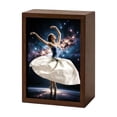thumbnail image 2 of Ballet Dancer Tissue Box,Decorative Dancing Figure Facial Tissue Dispenser, Girl's Long Skirt Tissues Box,for Bedroom Desk Living Room, Decorative Tissues Container for Home, 2 of 6