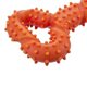thumbnail image 2 of Juguete agresivo para masticar para perros, juguete duradero para cambiar los dientes para perros enérgicos medianos y grandes (naranja), 2 of 5