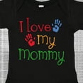 thumbnail image 4 of Inktastic I Love My Mommy Handprints Boys or Girls Baby Bodysuit, 4 of 5
